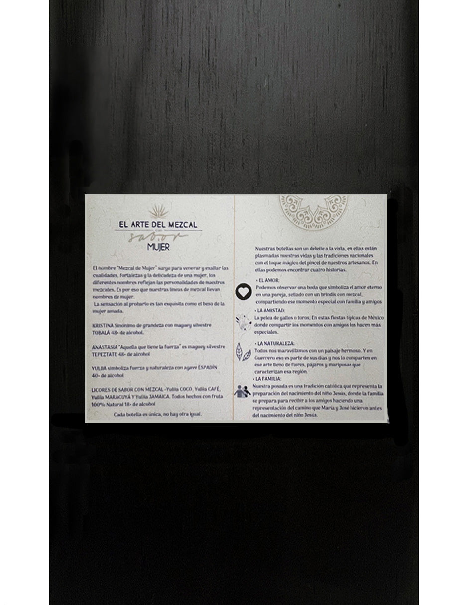 Estuche de Mezcal y Sal de Gusano