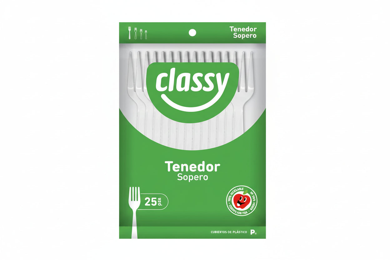 Tenedor Sopero CLASSY