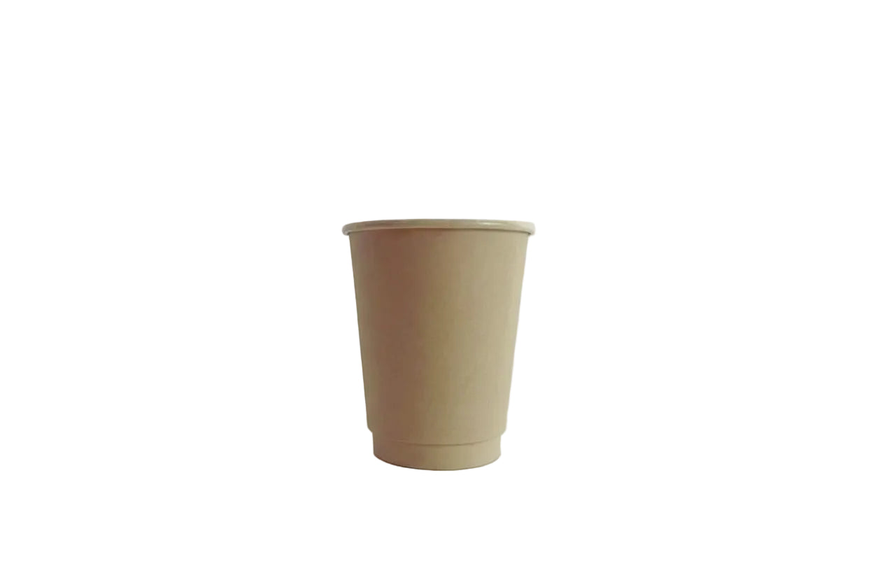 VASO PAPEL 8oz BEBIDA CALIENTE KRAFT