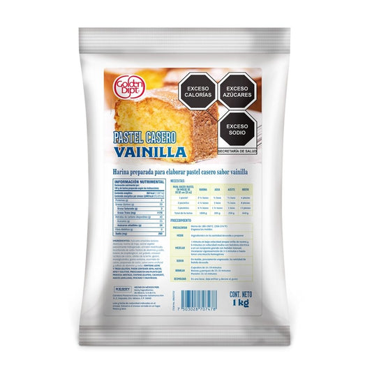 Pastel Casero Vainilla