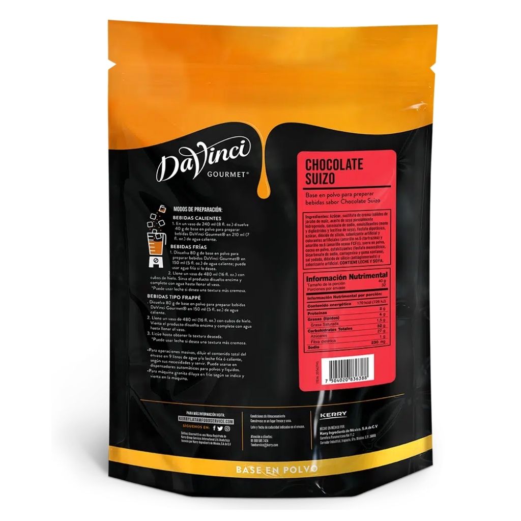 DVG OSCAR'S SWISS CHOCOLATE