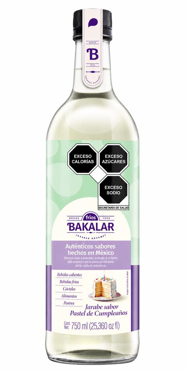 PASTEL DE CUMPLEAÑOS BAKALAR 750ml