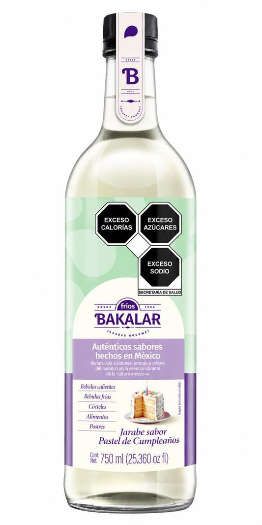PASTEL DE CUMPLEAÑOS BAKALAR 750ml