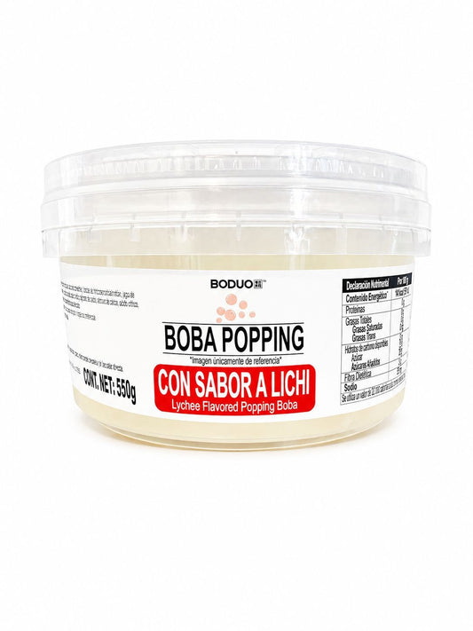 Lychee Flavored Popping Boba 500g