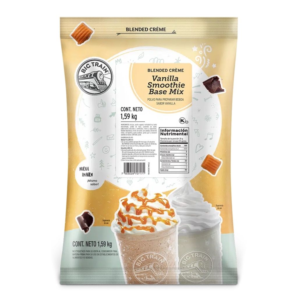 BT VANILLA SMOTHIE BASE MIX (MX)