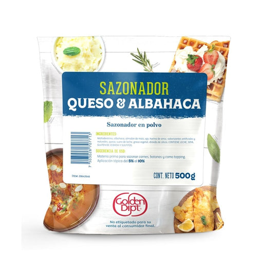 Sazonador Queso y Albahaca 500GX8