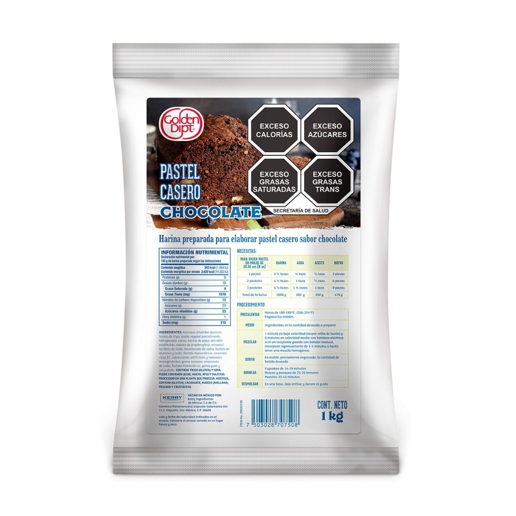 Pastel Casero Chocolate