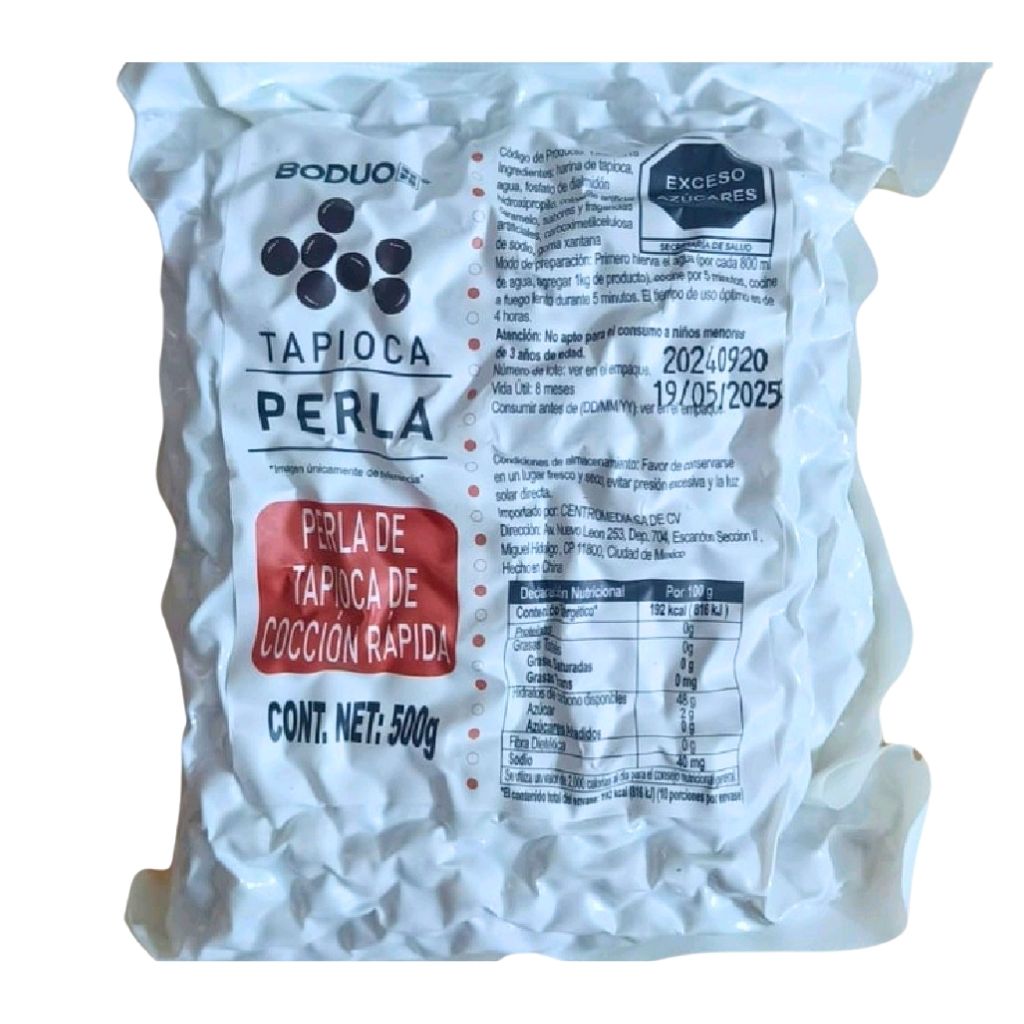 Quick-Cooking Tapioca Boba .500gr