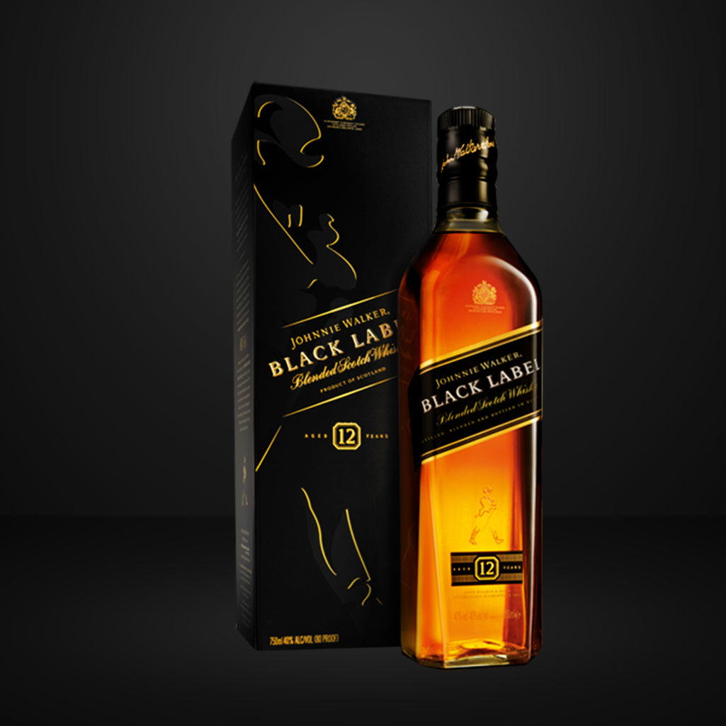 Whisky Johnnie Walker Black Label 750 ml - Distribuidora Qualite